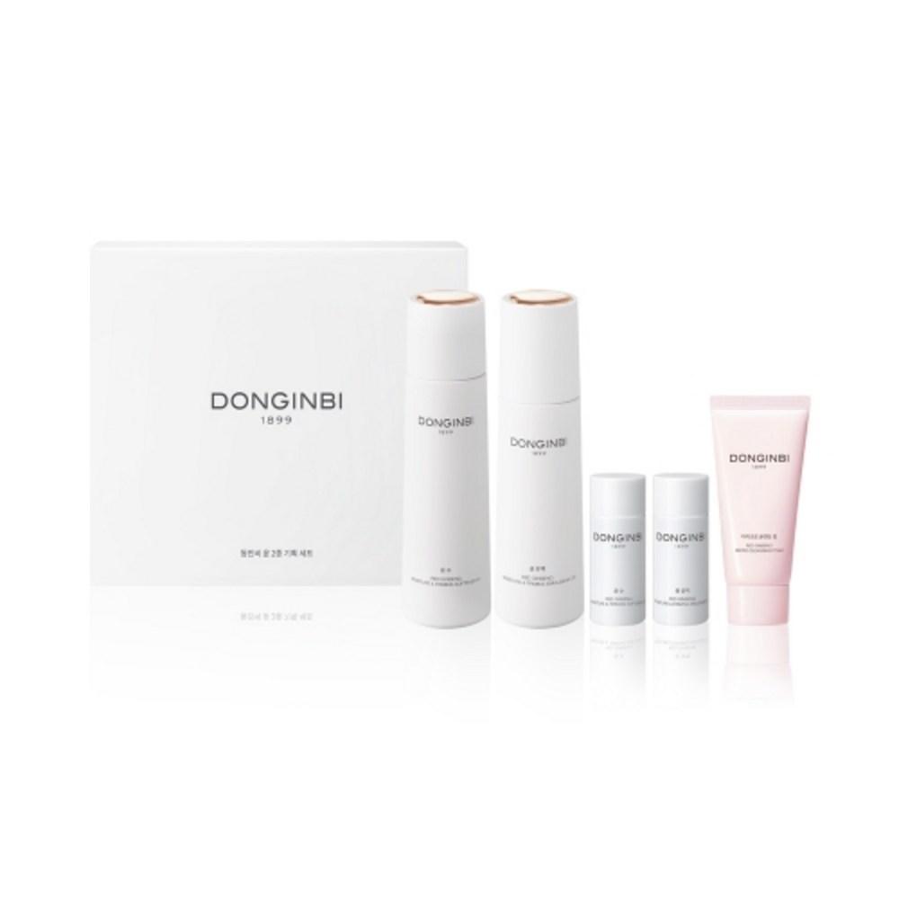 DONGINBI Юн набор из 2 средств для ухода за кожей пробник бесплатно. Косметика с красным женьшенем CheongKwanJang