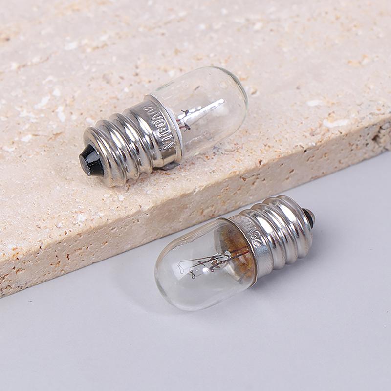 1Pc E12 18V 24V 28V 30V Mini Bulb For Indicator Light Little Bulb For Test Experiment Teaching Flashlight Screw Based Bulb