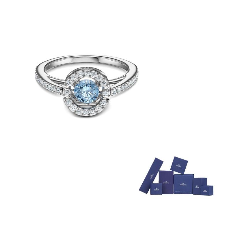 Swarovski Искрящиеся Танцевальные Кольца Женские