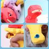 1Pc Cartoon Children's Water Gun Toys Dinosaur Plastic Water Gun Fighting Water Fight Summer Water Fighting Toys Small Water Gun