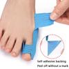 10pcs Hallux Valgus Fixed Support Athletic Elastic Bandage Toe Anti-Friction Safety Tape Patch Unisex Foot Care Tools
