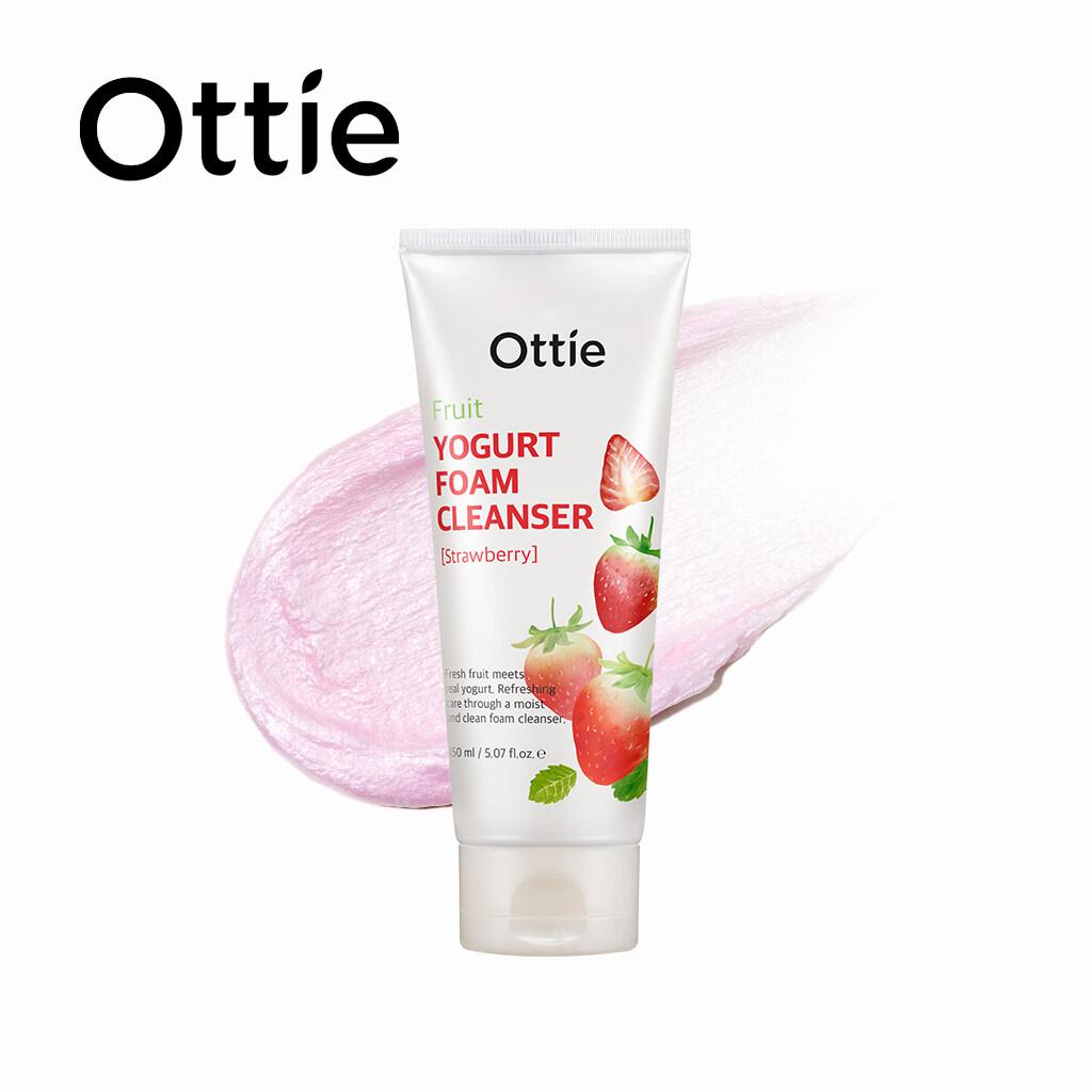 Ottie Очищающая пенка с фруктовым йогуртом, клубника