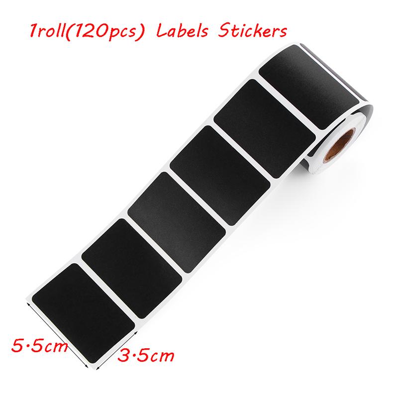 120 шт. водонепроницаемая классная доска кухонная этикетка для специй наклейки бирки для бутылок с вареньем
