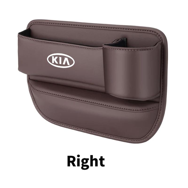 KHOU6 For Kia Morning Picanto Rio Optima Forte 5 Stonic Sportage Ceed Car Special Seat Crevice Storage Box Seat Slit Catcher Organizer