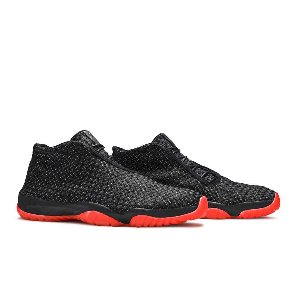 Air Jordan Future Premium 'Infrared' (унисекс) Черные / Черно-инфракрасные 23 Винтажные баскетбольные кроссовки 652141 023