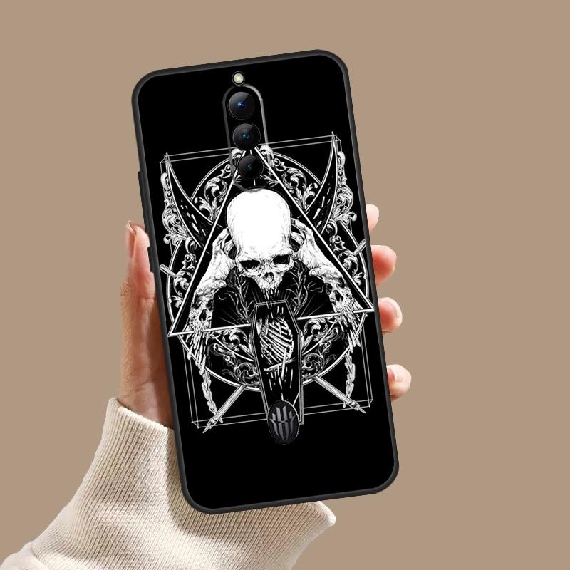 Чехол-череп барана скелет ужас для ZTE Nubia Red Magic 11 10S 9S 8S 8 9 10 Pro Plus 6 7 6S 7S Pro 5G 6R 10 Air