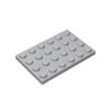 BRICKE Zhuan Ke 4x6 Plate Compatible with Lego MOC Building Blocks Puzzle Teaching Aids.