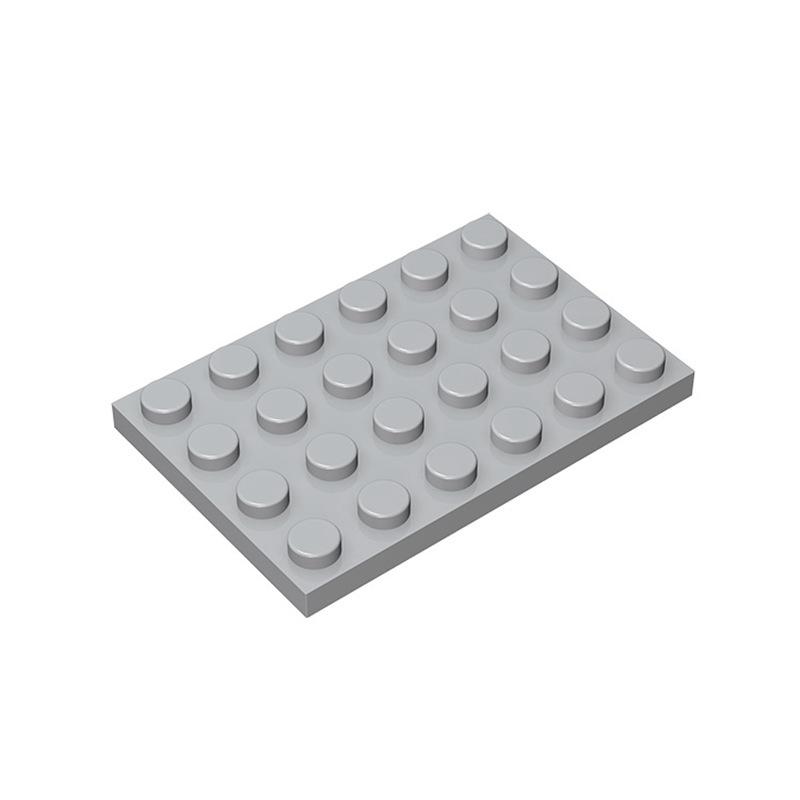 BRICKE Zhuan Ke 4x6 Plate Compatible with Lego MOC Building Blocks Puzzle Teaching Aids.