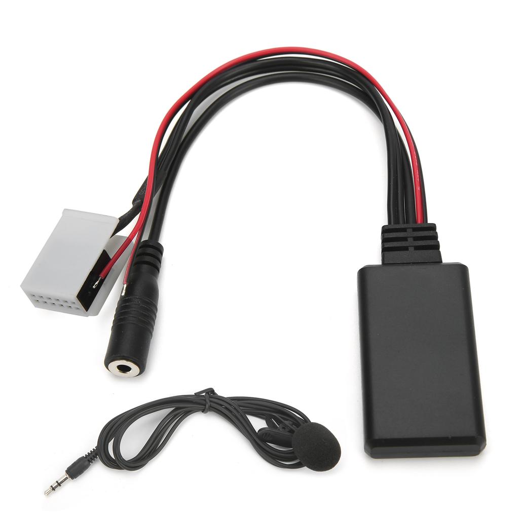 12-контактный автомобильный радиоприемник RD4 Bluetooth Музыка AUX Телефонный звонок Громкая связь Адаптер микрофона подходит для