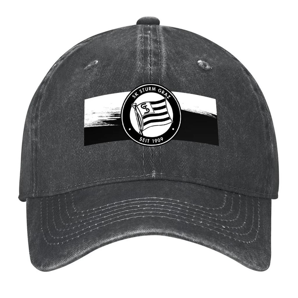 New SK Sturm Graz Die Schwoazn Baseball Cap Rave New In Hat Cosplay Luxury Cap For Women Unisexs