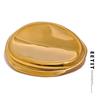 37mm Stainless Steel Metal Round Minimalist Brooches for Unisex Jewelry Men Women Accessory Waterproof 2023 Free Shipping