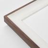 Colored Paper Picture Frame UV Cut Acrylic Specification 3709 White Brown