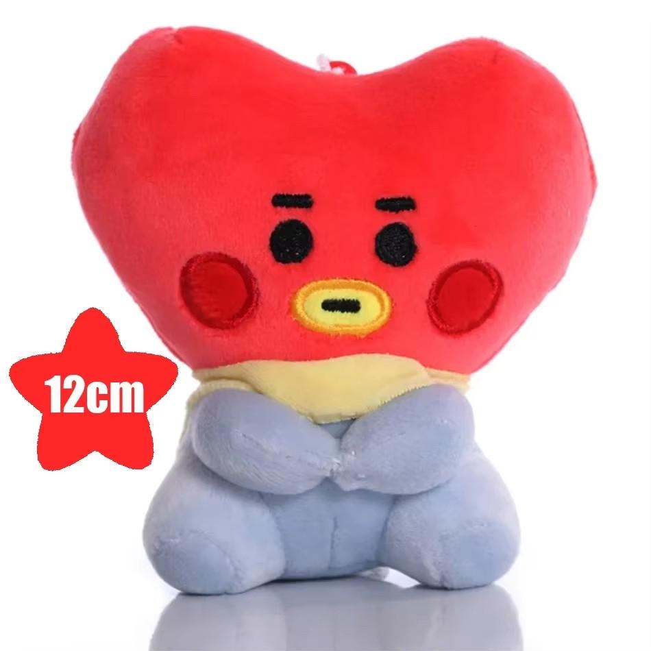 Kawai B-T-21 Plush Toy Tata Koay Shooky Mang Cooky Cartoon Animal Backpack Key Mobile Phone Pendant Office Toys Friend Gifts