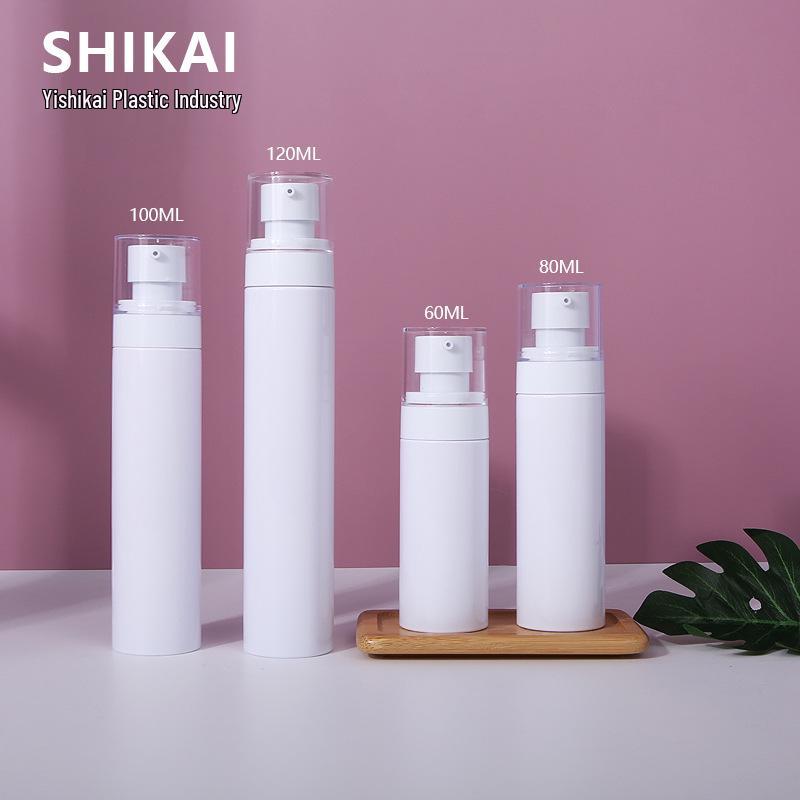 Shikai 100 мл Прозрачная Черная Солнцезащитная Бутылка-Спрей с Мелким Распылением + 60/120 мл Вакуумная Бутылка для Суб-упаковки Алкоголя