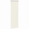 VidaXL Roller Blind Blackout Off-white 50x175cm Fabric Width, Day and Night Blind, Kitchen Blind, Blind 4011664