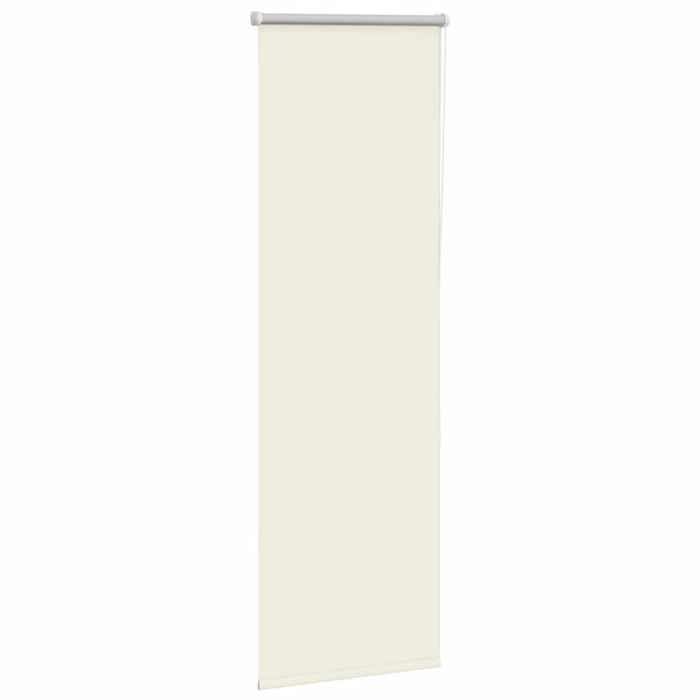 VidaXL Roller Blind Blackout Off-white 50x175cm Fabric Width, Day and Night Blind, Kitchen Blind, Blind 4011664