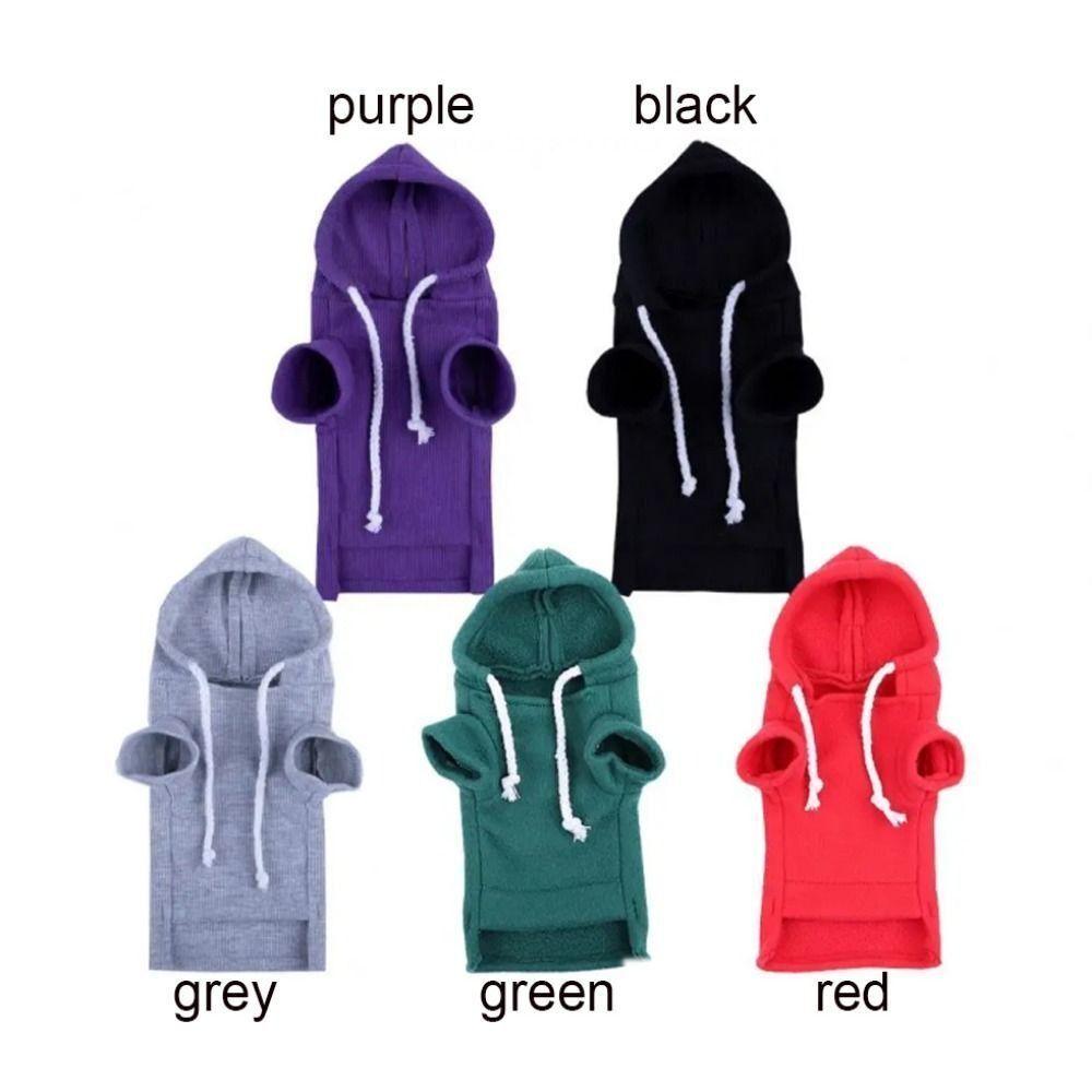 Fleece Ferret Hoodie Winter Warmer Pet Sweater Lightweight Warmer Tops  Ferret