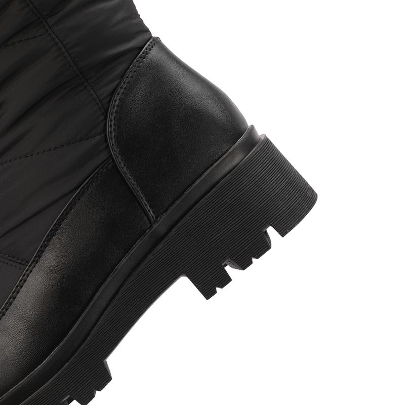 Женские зимние сапоги — это незаменимые теплые плюшевые хлопковые сапоги, удобные повседневные полусапоги большого размера.