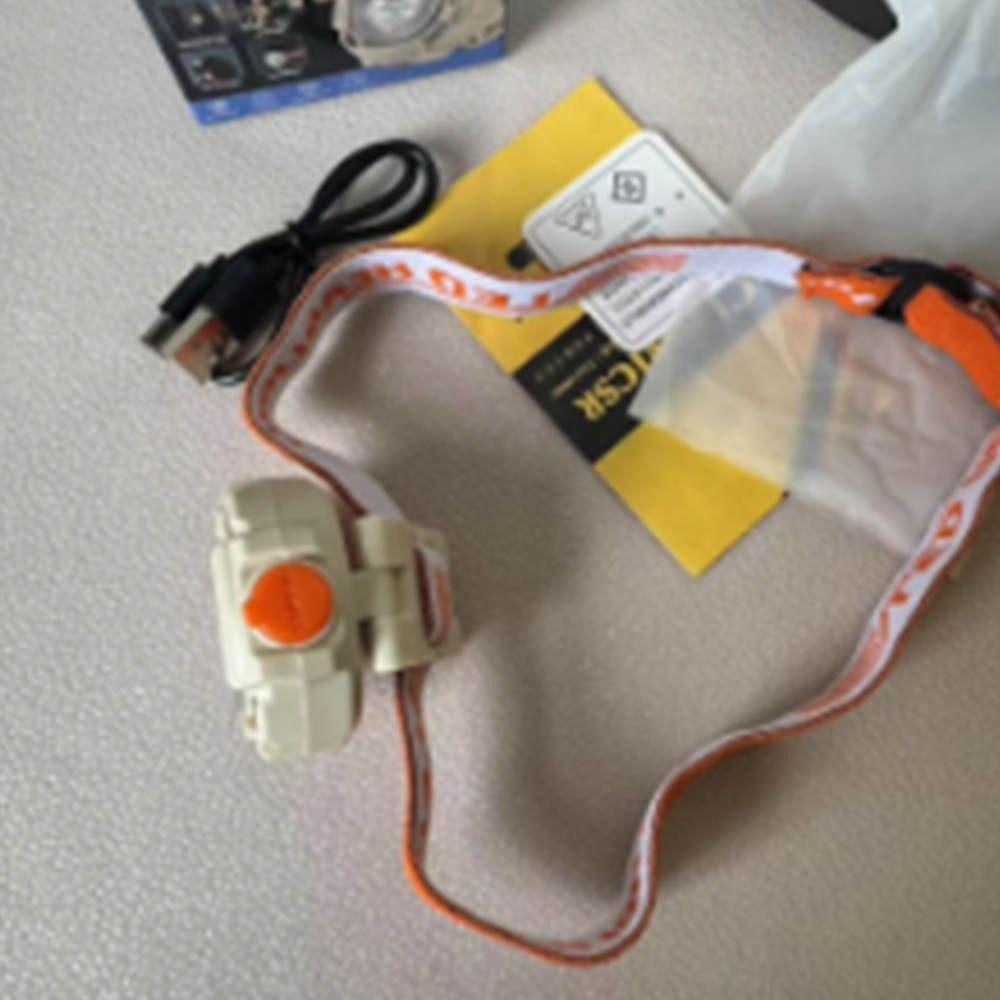 Ultra Bright Headlights LED Mini Head Lamp Portable Hat Cip Light Climbing