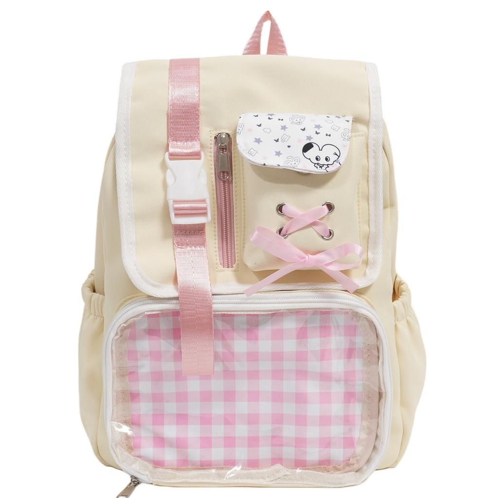 Schoolbag cute two-dimensional Japanese pain bag ins student schoolbag female junior high school backpack casual high-value backpack tide