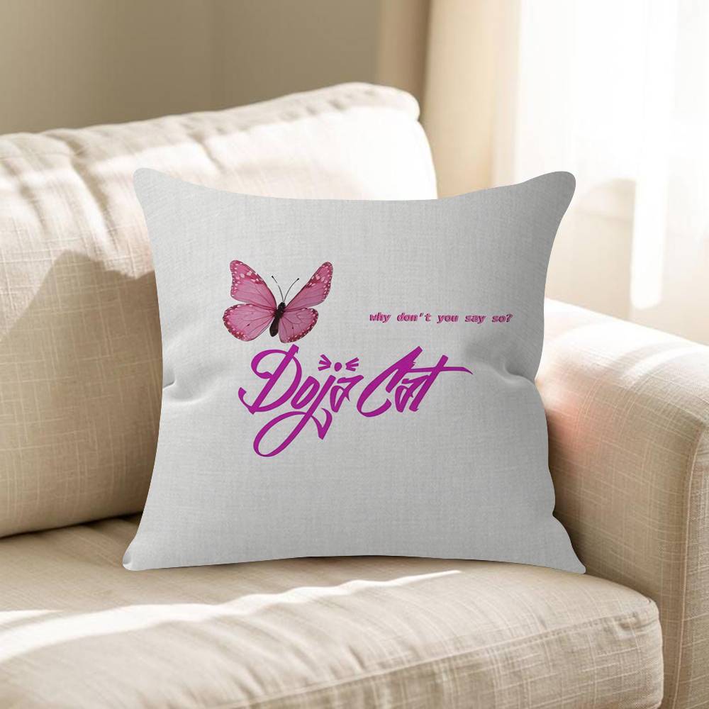 DDoja Cat Vie Cushion Cover Pillow Cover Decor Pillowcase Printed Cushion Case For Couch