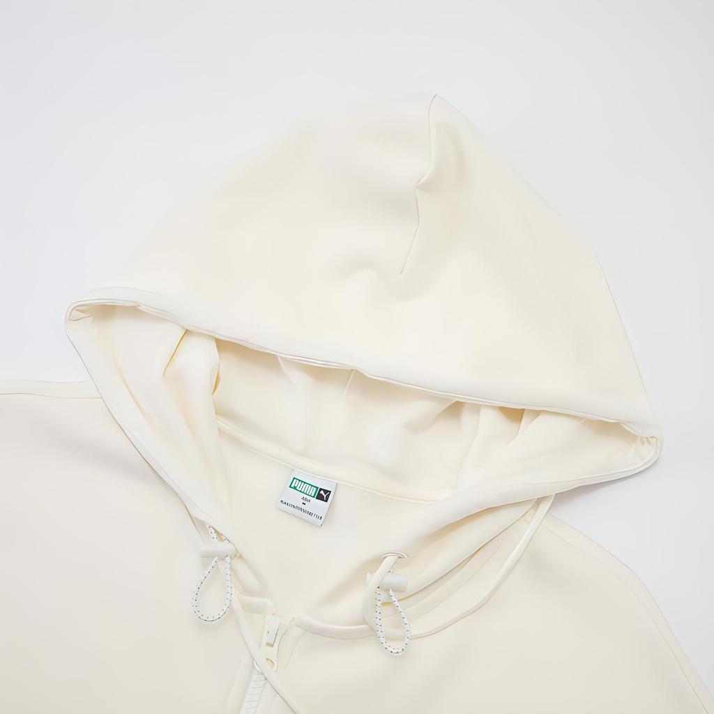 Puma Cny Series Cartoon Anime Pattern Knitted Hooded Sports Sweatshirt Women Sweatshirt Off-White 627272-65