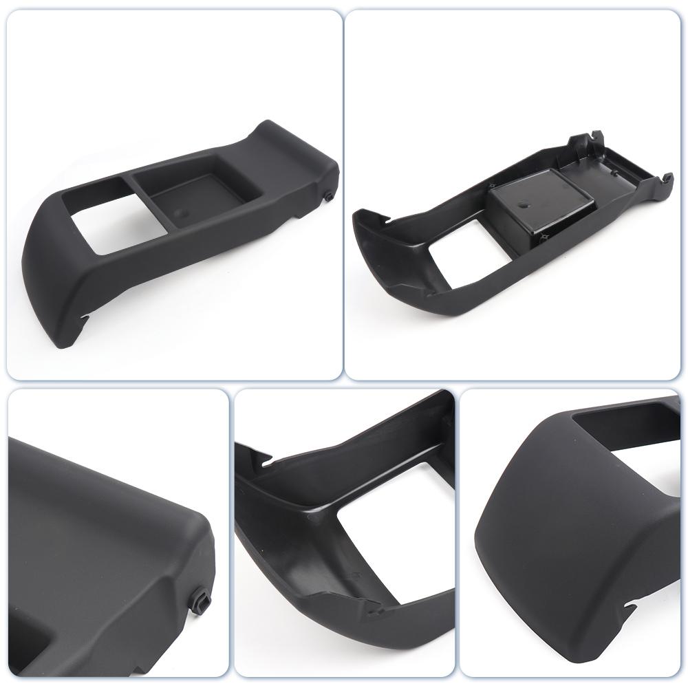 For Mercedes Benz C E Class W204 W207 Rear Seat Central Armrest Cover Panel Cup Holder Panel 2079202821
