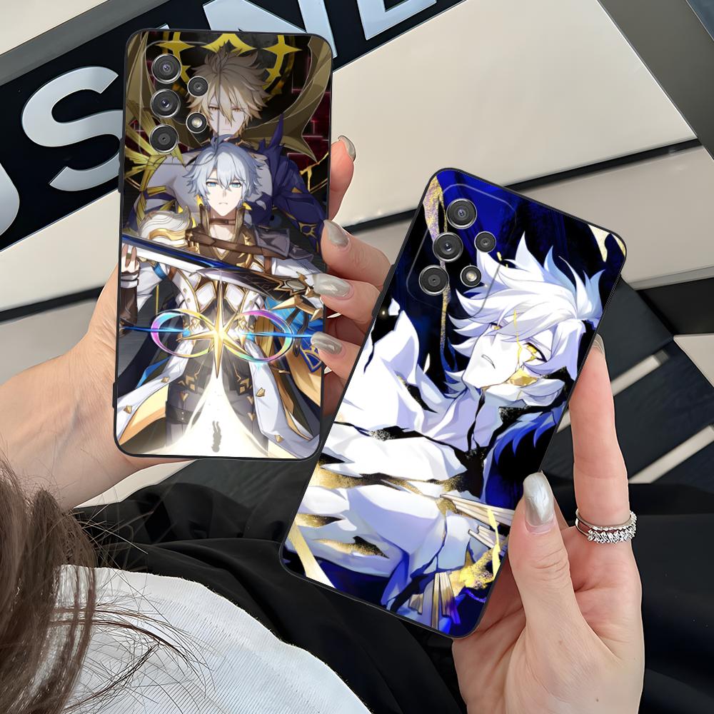 Чехол для телефона Honkai Impact Phainon для Samsung Galaxy A73 72 71 70 56 55 54 53 52 36 35 34 23 16 15 5G Цветной Защитный Роскошный