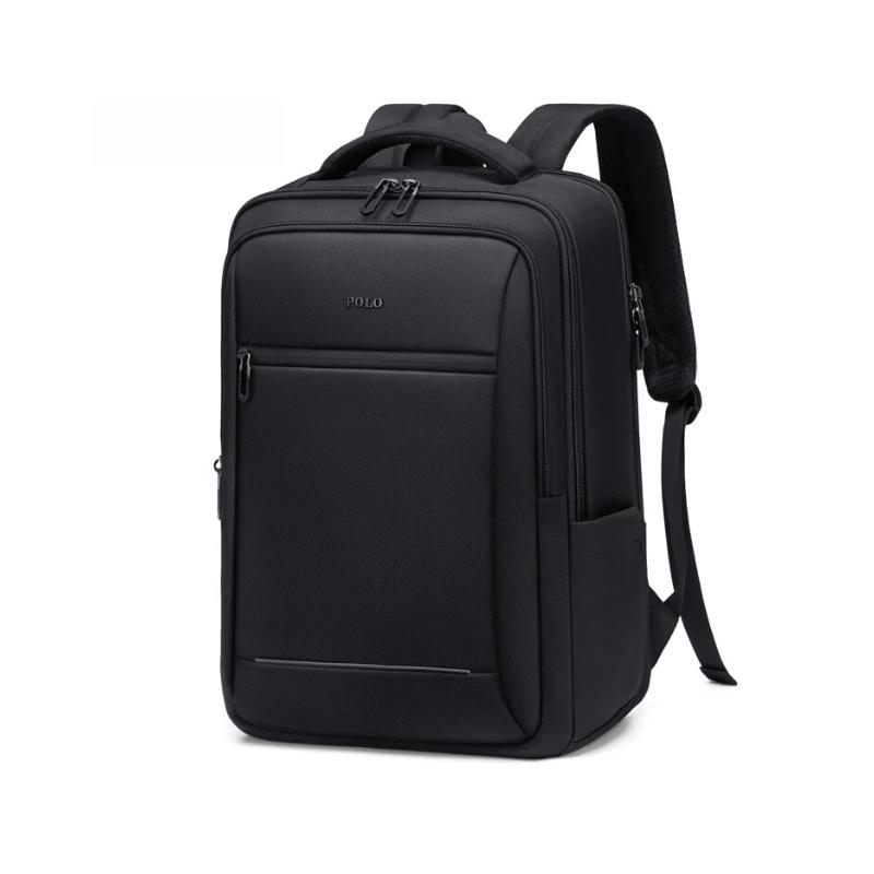 POLO Backpack for Men, Short Trip Travel Bag, Student Schoolbag, 15.6/16 Inch Laptop Bag, Valentine's Day Gift