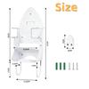 ZHXKSH Wall Mount Ironing Board Laundry Storage Removable Electric Holder