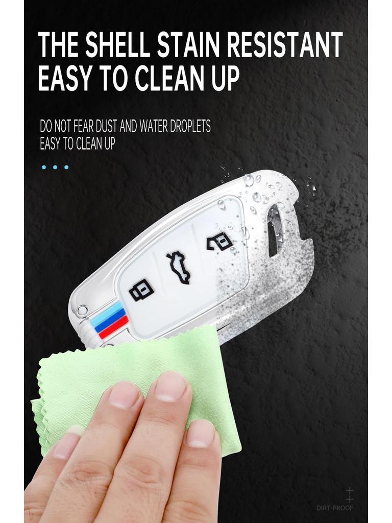 MG Car Key Cover for MG6 Pro, MG5, Navigator 21, MG HS, and ZS Models