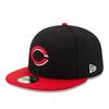 New Era MLB ACPERF Cincinnati Reds Alternate Size 17J Team Size Cap, (11449385), Unisex, Colors, 7.5/8