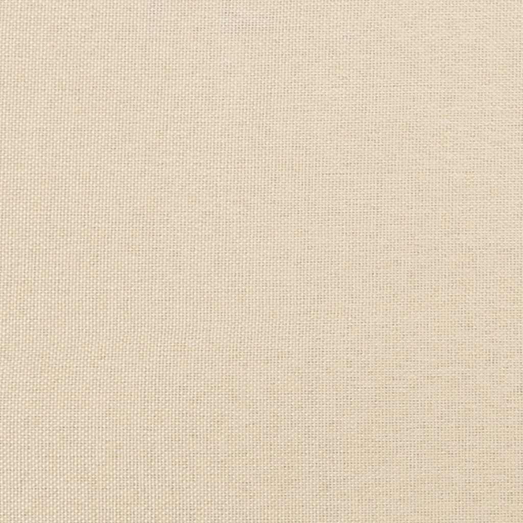 Vidaxl Rama Łóżka Bez Materaca Kremowa 80X200 Cm Tkanina