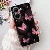 Чехол для Xiaomi Poco X7 Pro 5G Модный Цветочный Королевский Узор Мягкий Силикон Прозрачная Крышка Телефона Для Xiaomi Poco X7 PocoX7 Pro Fundas