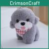 Adorable Plush Dog Keychain With Plush And Pp Cotton Filling For Decor Bag