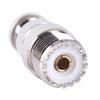 Bnc Male Plug To So239 Uhf Pl-259 Jack Rf Female Coaxial Adapter Cable Connector