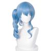 Cosplay Wig, Suisei Hoshima, Light Blue, Mixed Color, Heat-Resistant, Type A