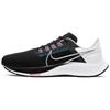 Air Zoom Pegasus 38 Black Metallic Silver Мужские кроссовки Белый хлор-синий CW7356-003