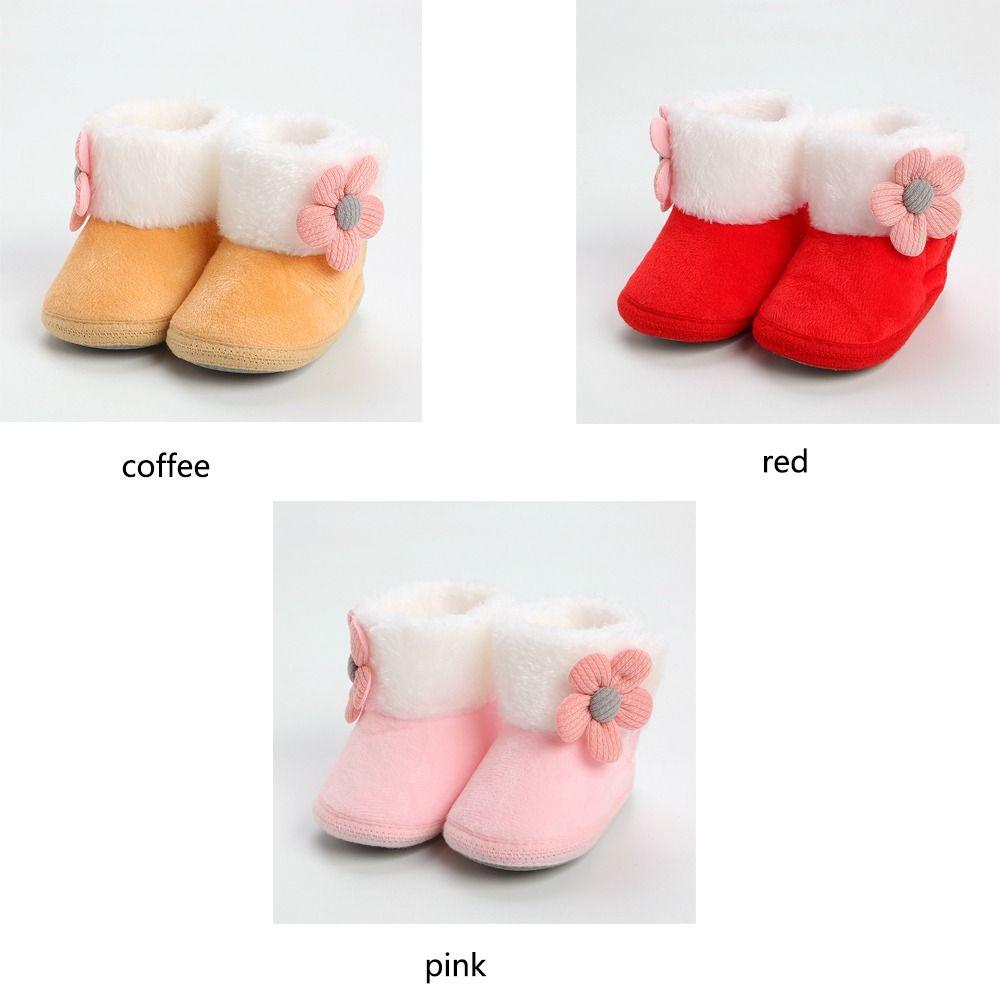 Зимний защитный чехол для ног, носимый, первые ходунки, детская обувь для малышей, бежевый, детская хлопковая обувь