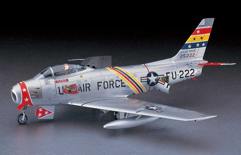 Hasegawa scale Air Force Sabre Air Force Plastic Model Kit PT13 1/48 U.S. F-86F-30 U.S.