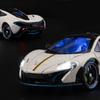 1:24 P1 GTR Суперкар Сплав Металл Литье под Давлением Модель Автомобиля Звук и Свет Высокая Симуляция Модель Транспортного Средства Подарки