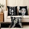 LLana DelL Ray Singer Cushion Cover Plush Fabric Soft DoubleSided Printed Sofa Warm Winter Home Child Gift Pillow Case