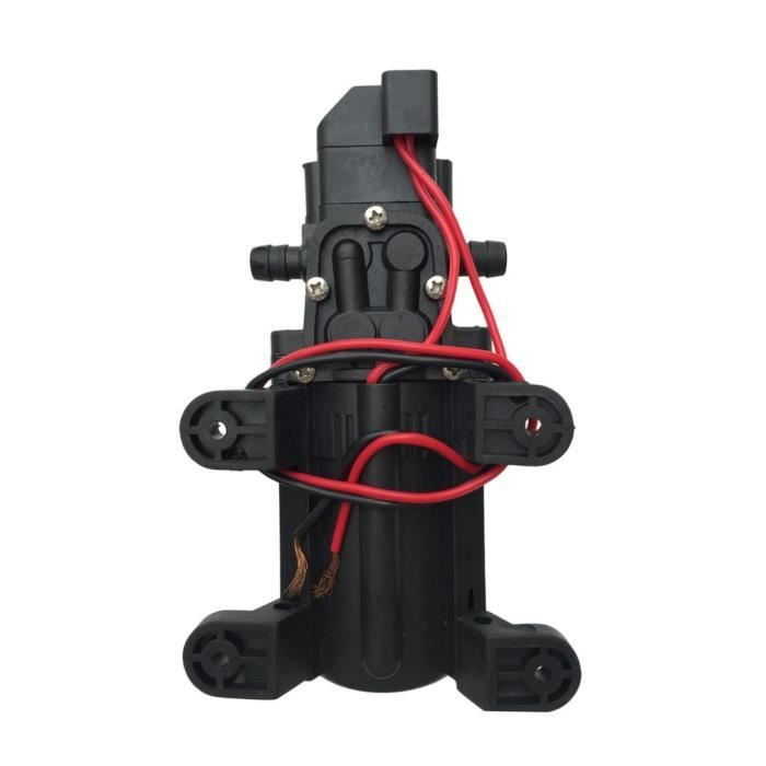 DC12V 0.68MPA 4L / Pompe à Eau à Haute Pression Diaphragme Eau Auto-amorçante 65W