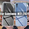 Мягкий силиконовый противоударный чехол для Samsung Galaxy M21 2021 HD, прозрачный для Sumsung M 21 2021 6,4 дюйма SM-M215G, защитные чехлы