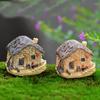 Small House Micro Landscape Decorating Accessories Resin Small House Decoration Villa Decoration Desk Decoration