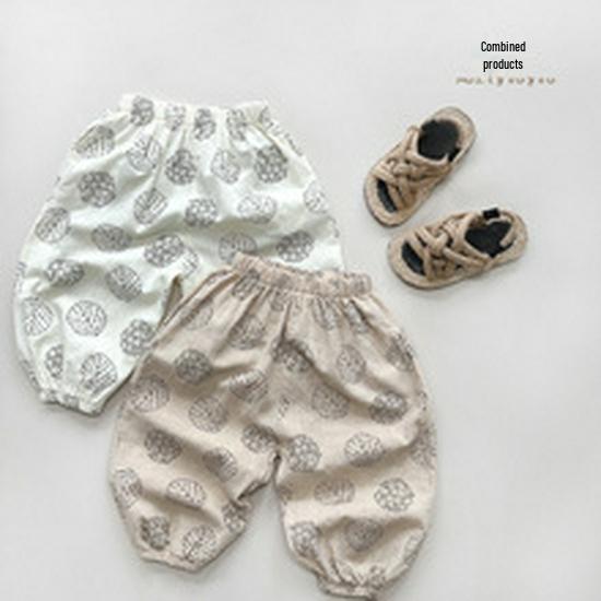 Детская полосатая майка 2025 - в корейском стиле, свободного кроя, унисекс, модная детская одежда