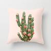 Cactus Throw Pillow Cover Succulent Desert Plant Cushion  for Home Sofa Chair