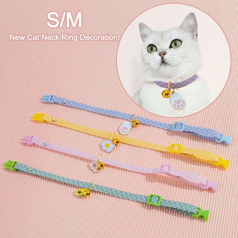 Собачий ошейник Ошейник для питомца Регулируемое колье для кошки Мультяшные ошейники для щенков