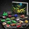 Holiday Ritual Toys 2026 Christmas Advent Calendar, 24 Days 3D Printed Insect Fidget Toy Countdown Desktop Ornaments for Kids Pcs Mini Articulated