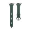 Slim Thin Genuine Leather Strap for apple Watch Series Small Waist Pin Buckle Universal Watch Strap